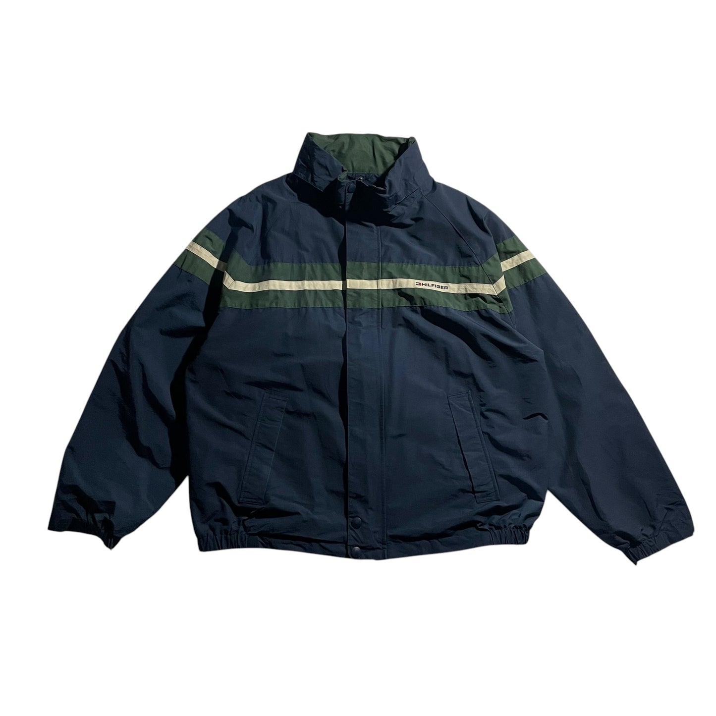 【USED】Tommy Hilfiger Stand Collar Nylon Jacket