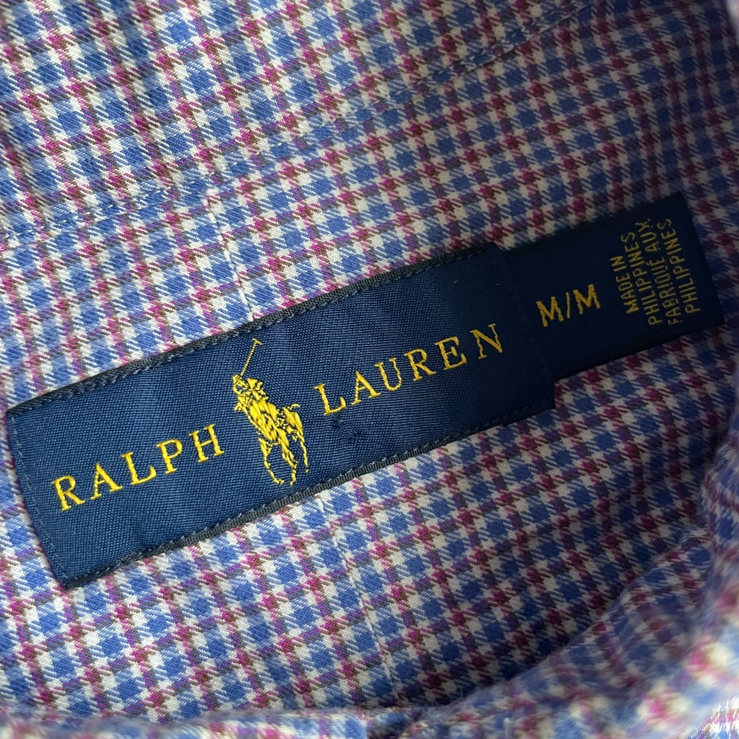 Ralph Lauren Cotton Check L/SL BD Shirt