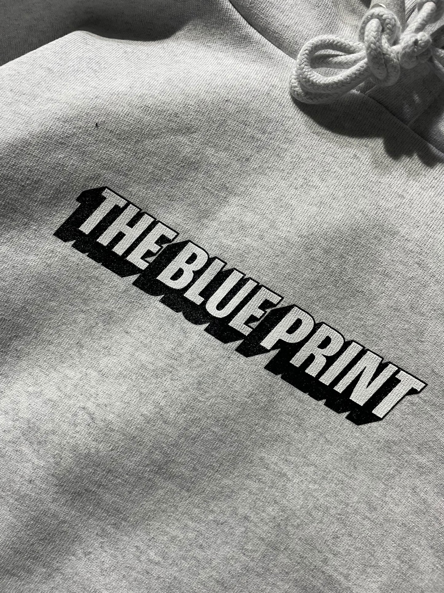 The Blueprint Original Head Line Logo PO Hoodie(Ash Gray)