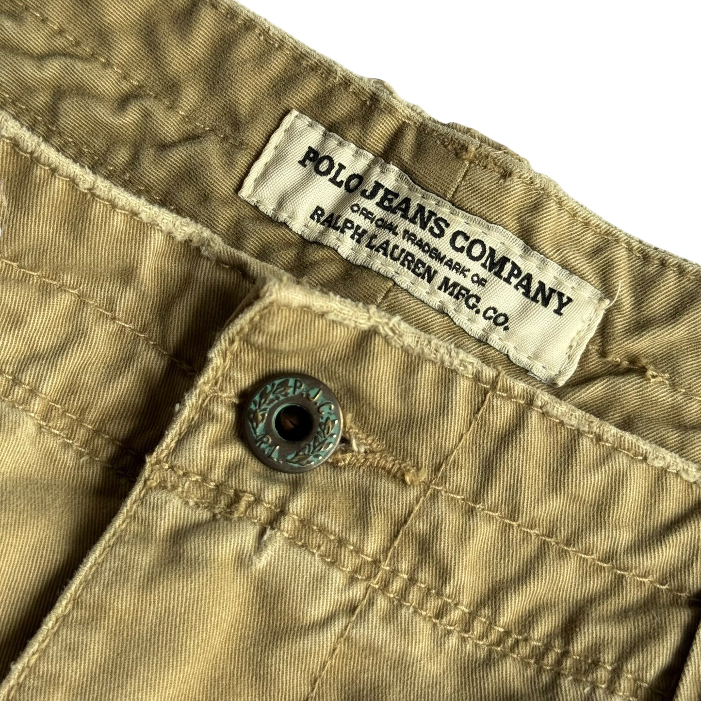 【USED】Polo Jeans ポロジーンズ Cargo Shorts カーゴショーツ ハーフパンツ 38インチ