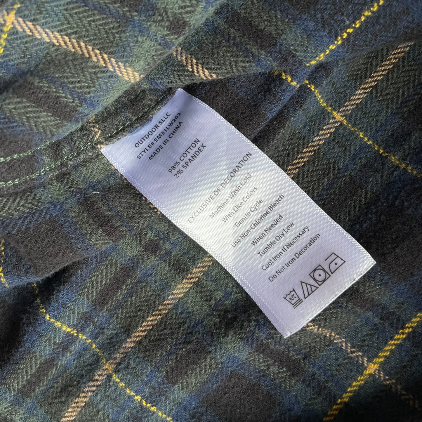 Eddie Bauer Cotton Check L/SL BD Shirt