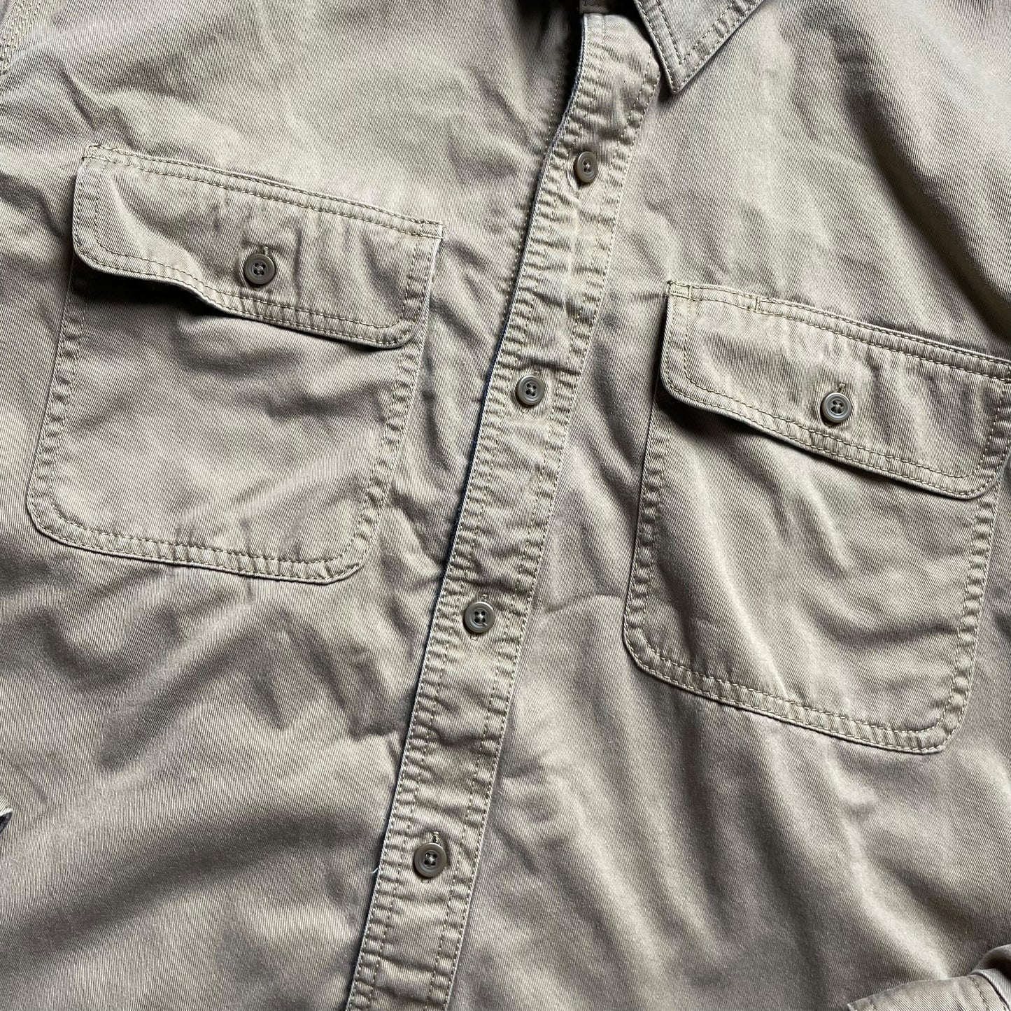 L.L. Bean Lining Check Cotton L/SL Shirt