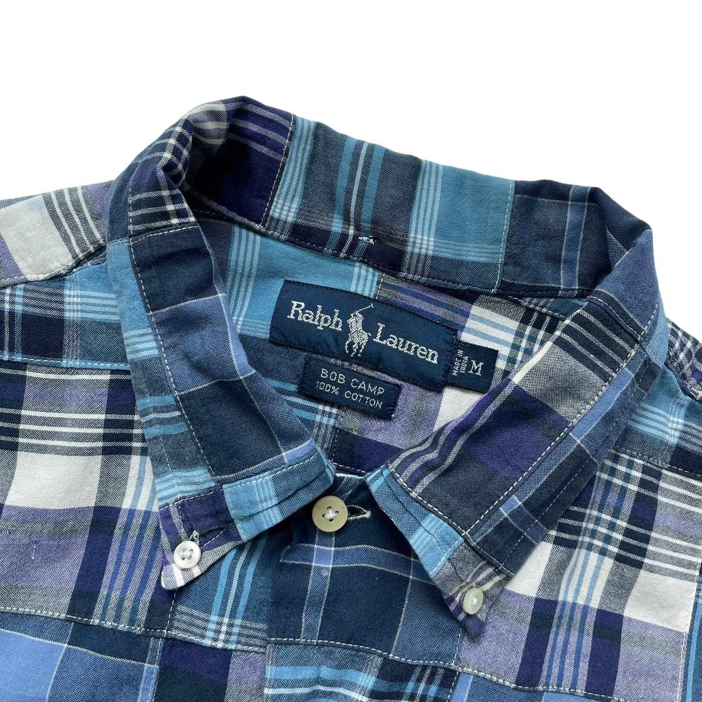 Ralph Lauren Patchwork BD Check Shirt "BOB CAMP"