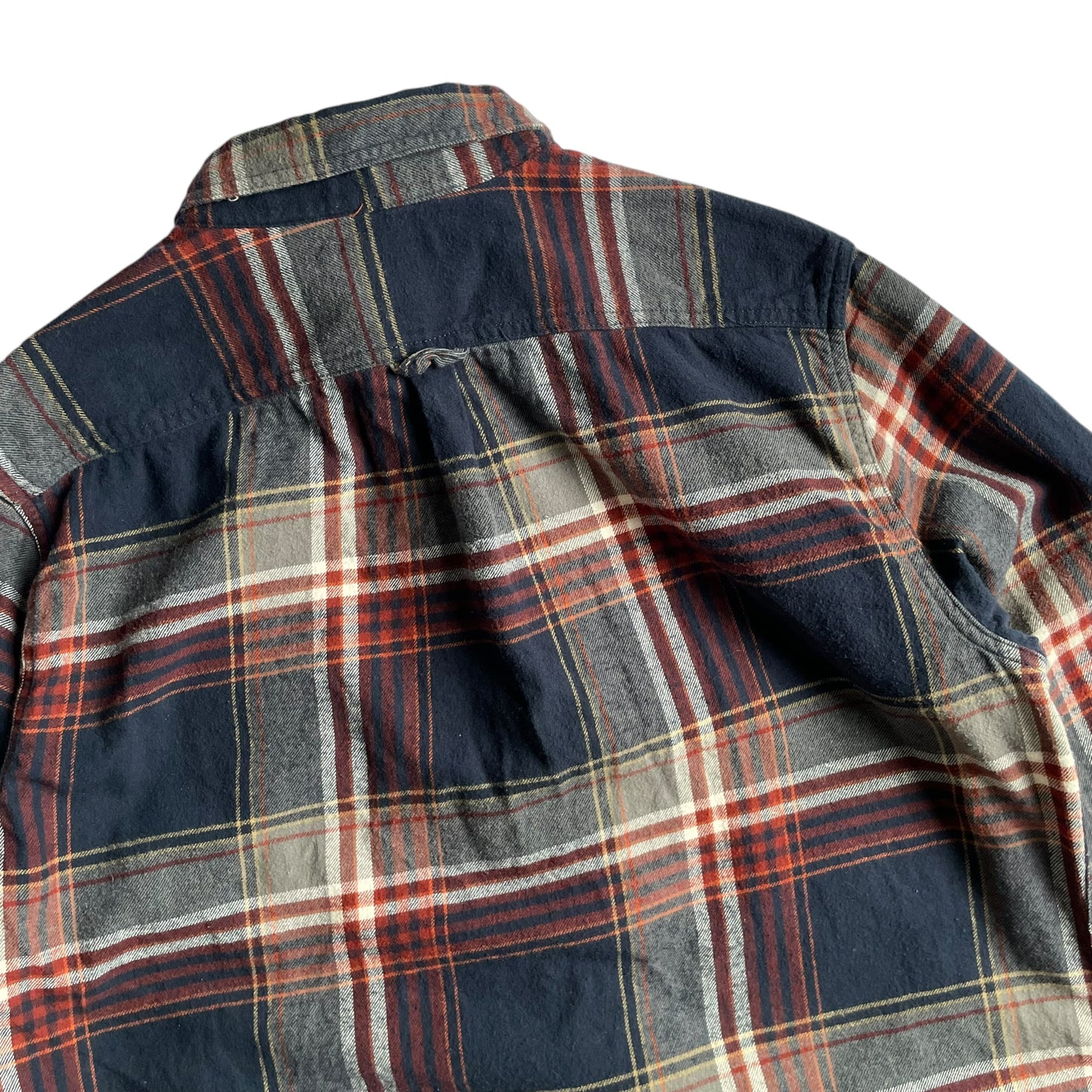 Eddie Bauer Cotton Check L/SL Flannel Shirt