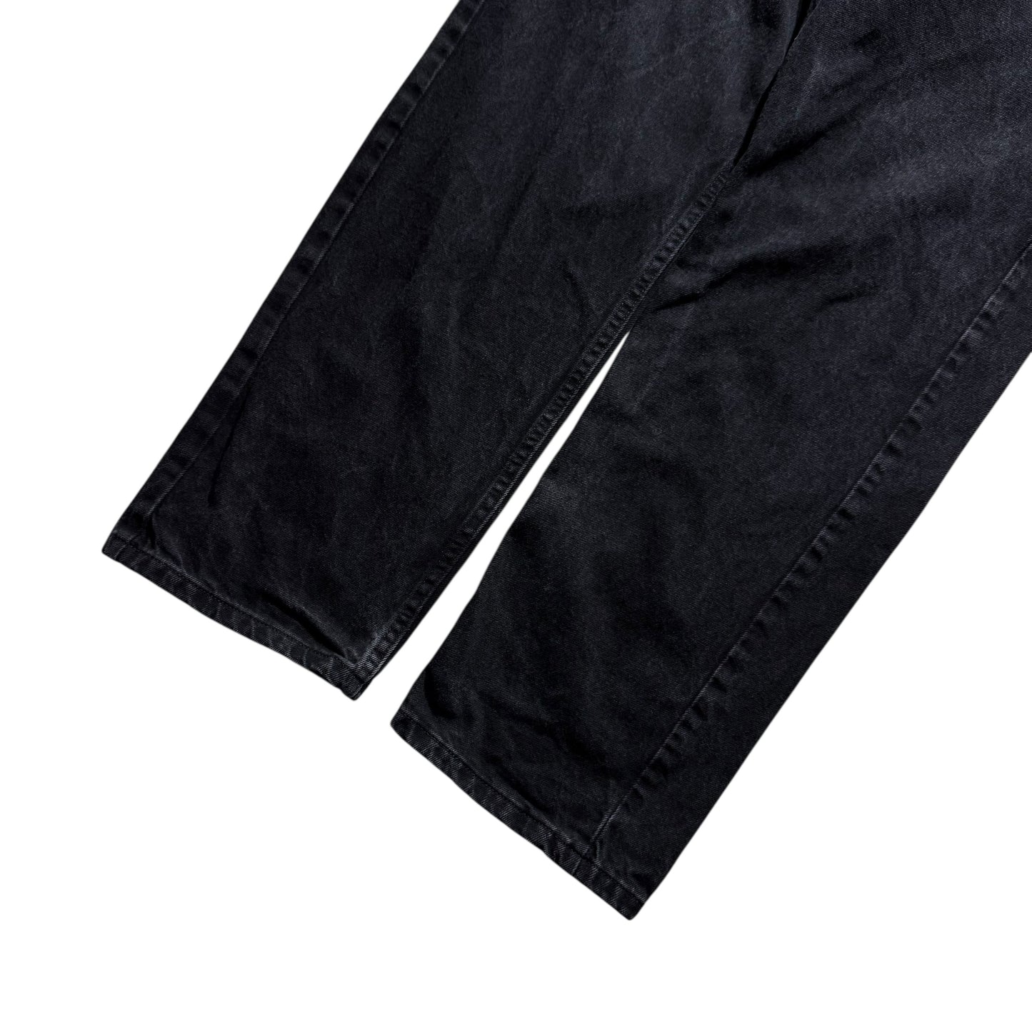 【USED】Wrangler 5 Pocket Black Denim Pants 38×32