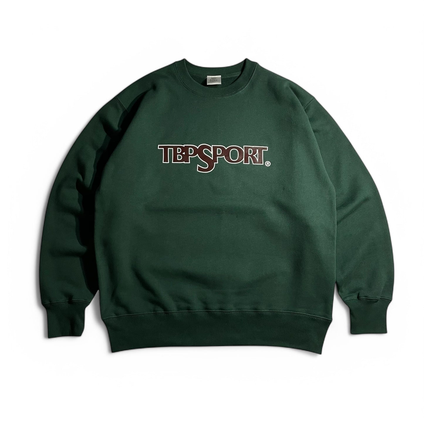 TBP Original "TBPSPORT" Crew Neck Sweat Green