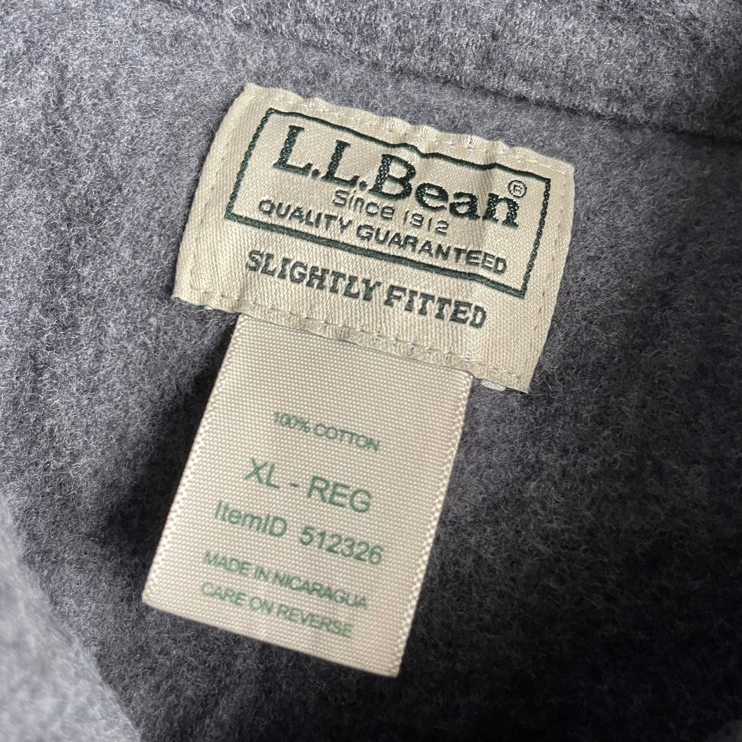 L.L. Bean L/SL Shirt