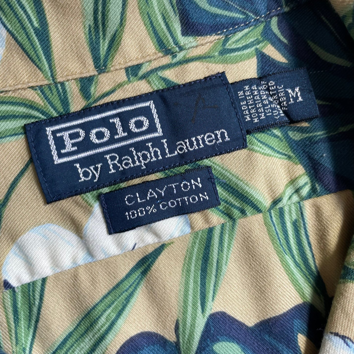 Polo by Ralph Lauren Open Collar Shirt "Clayton”