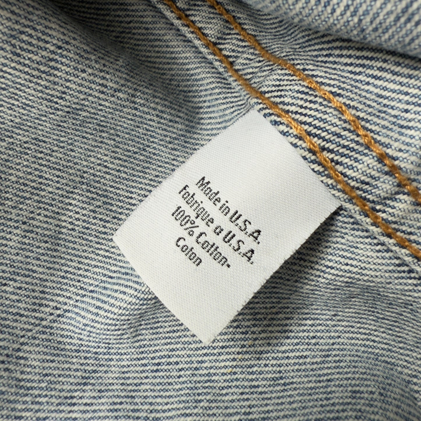 【USED】Calvin Klein Denim Jacket "Made in USA"