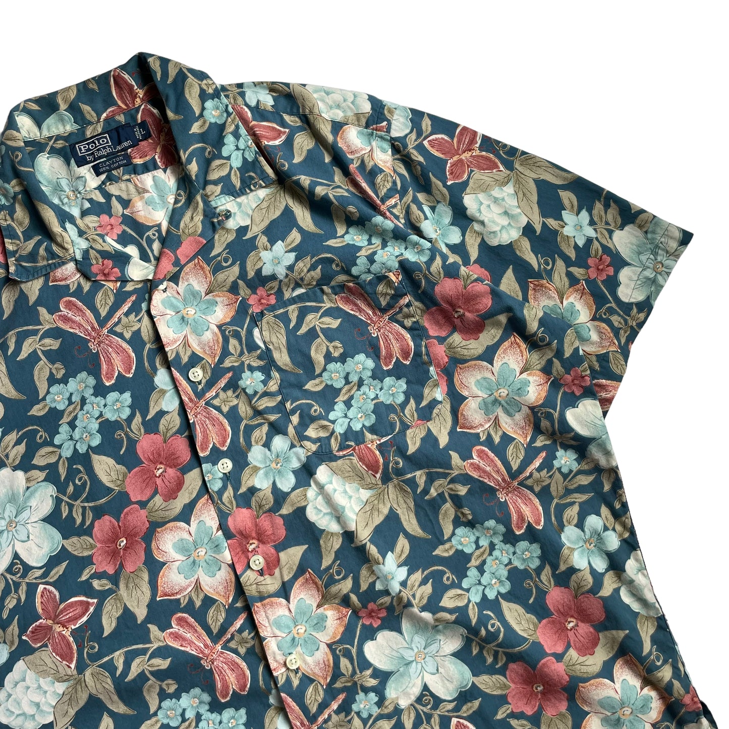 Polo by Ralph Lauren Open Collar Shirt "Clayton”