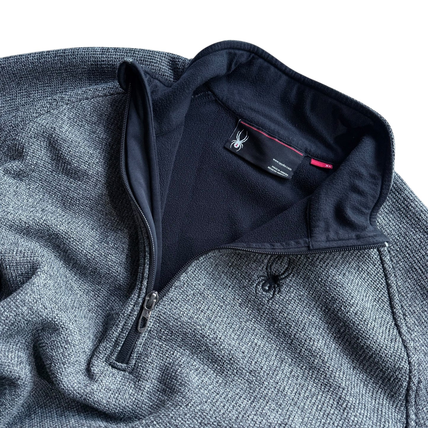 【USED】Spyder Half Zip Fleece Top