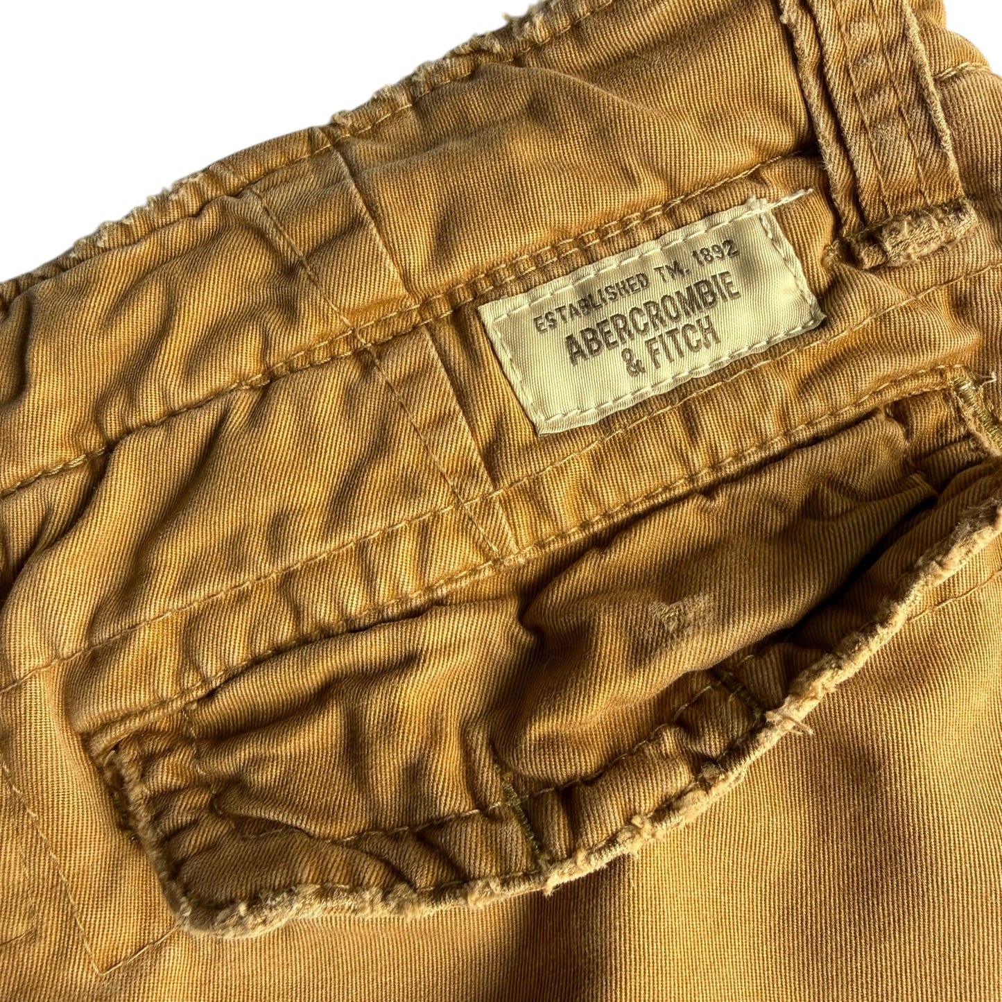 【USED】ABERCROMBIE&FITCH CARGO SHORTS アバクロ カーゴショーツ ハーフパンツ 34インチ