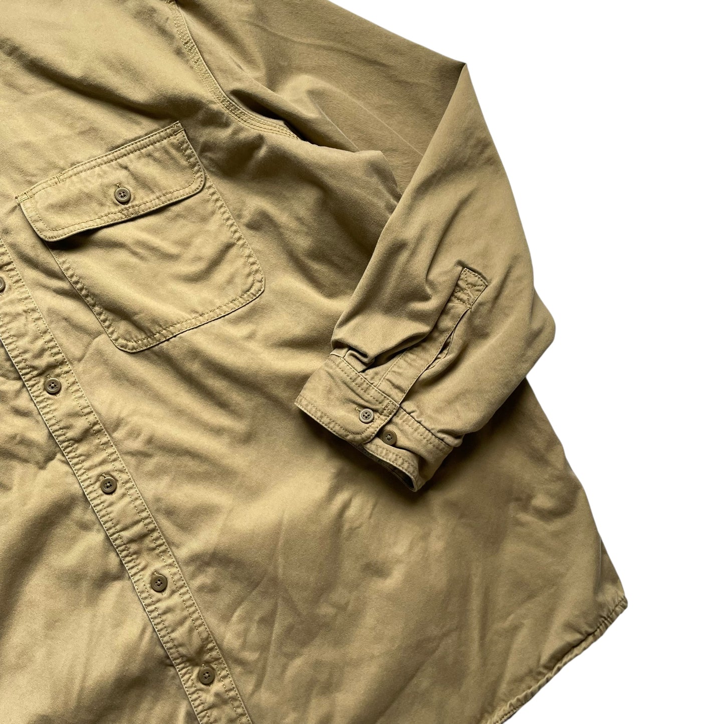 L.L. Bean Lining Check Cotton L/SL Shirt