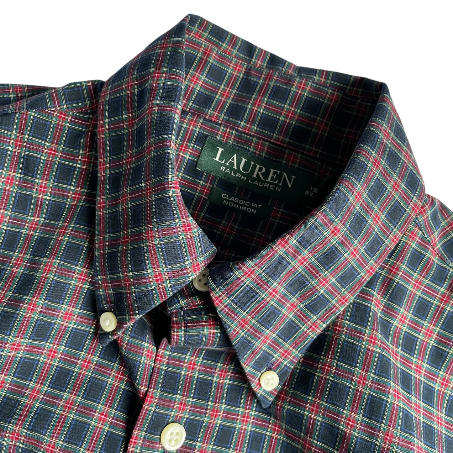Lauren by Ralph Lauren L/SL BD Check Shirt