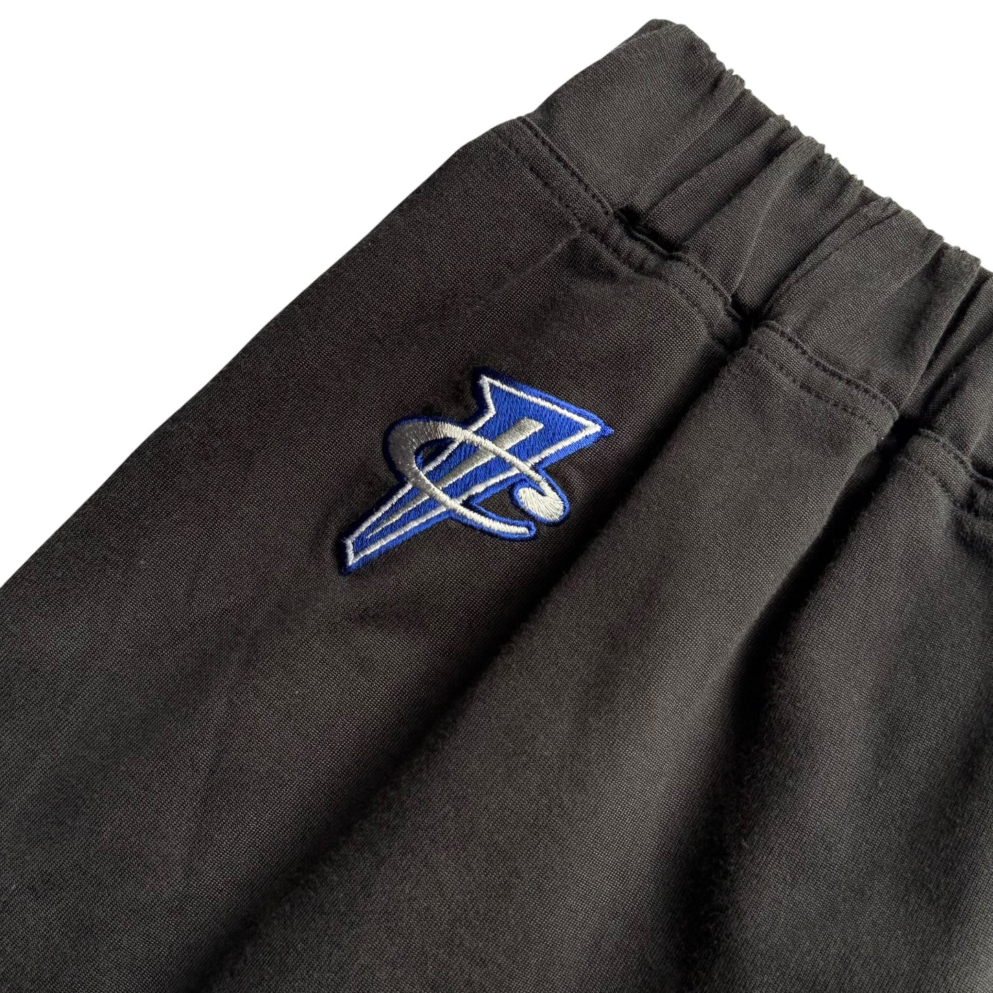 【USED】90s NIKE PENNY 1CENT LOGO BASKET BALL SHORTS ANFERNEE HARDAWAY NBA バスパン ナイキ ペニー XXLサイズ 黒青