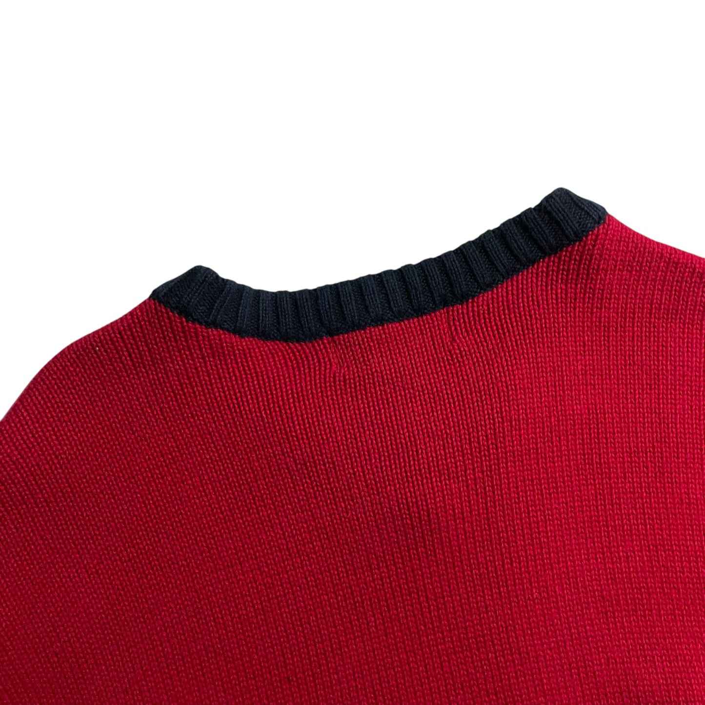 【USED】Chaps by Ralph Lauren V-Neck Cotton Sweater