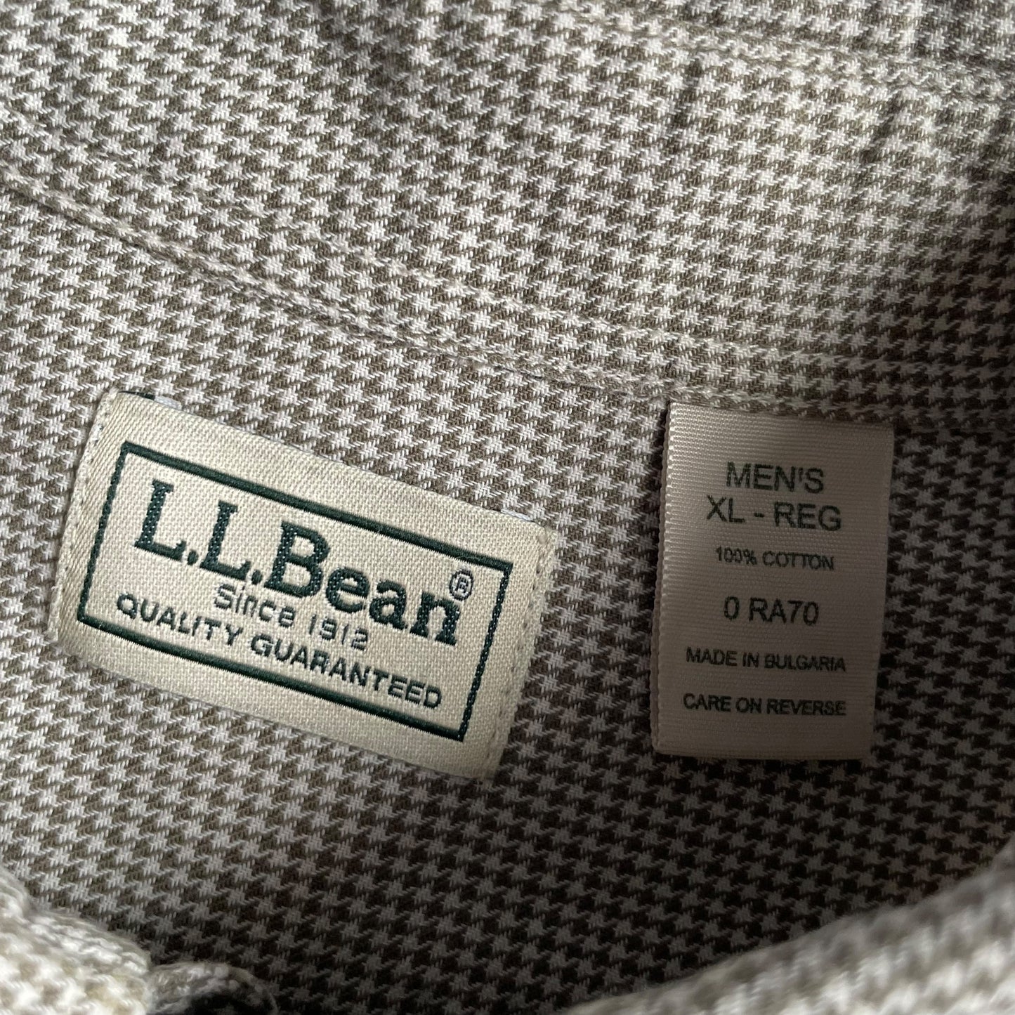L.L. Bean L/SL Shirt