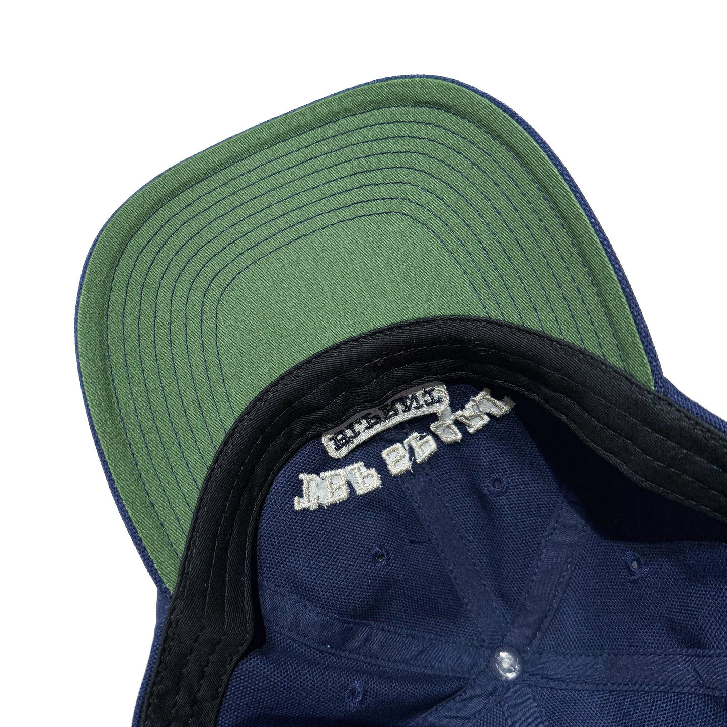 The Blueprint™︎ Leather Strap Canvas Baseball Cap