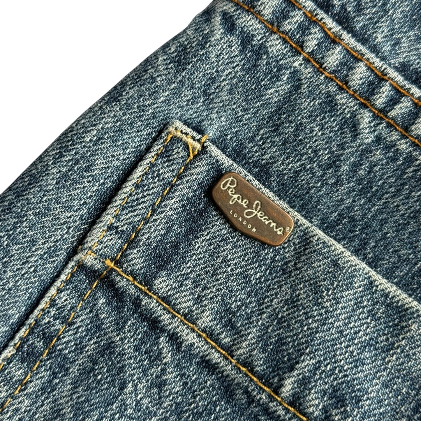 【USED】Pepe Jeans London Baggy Denim Shorts ぺぺジーンズ デニムショーツ 34inch