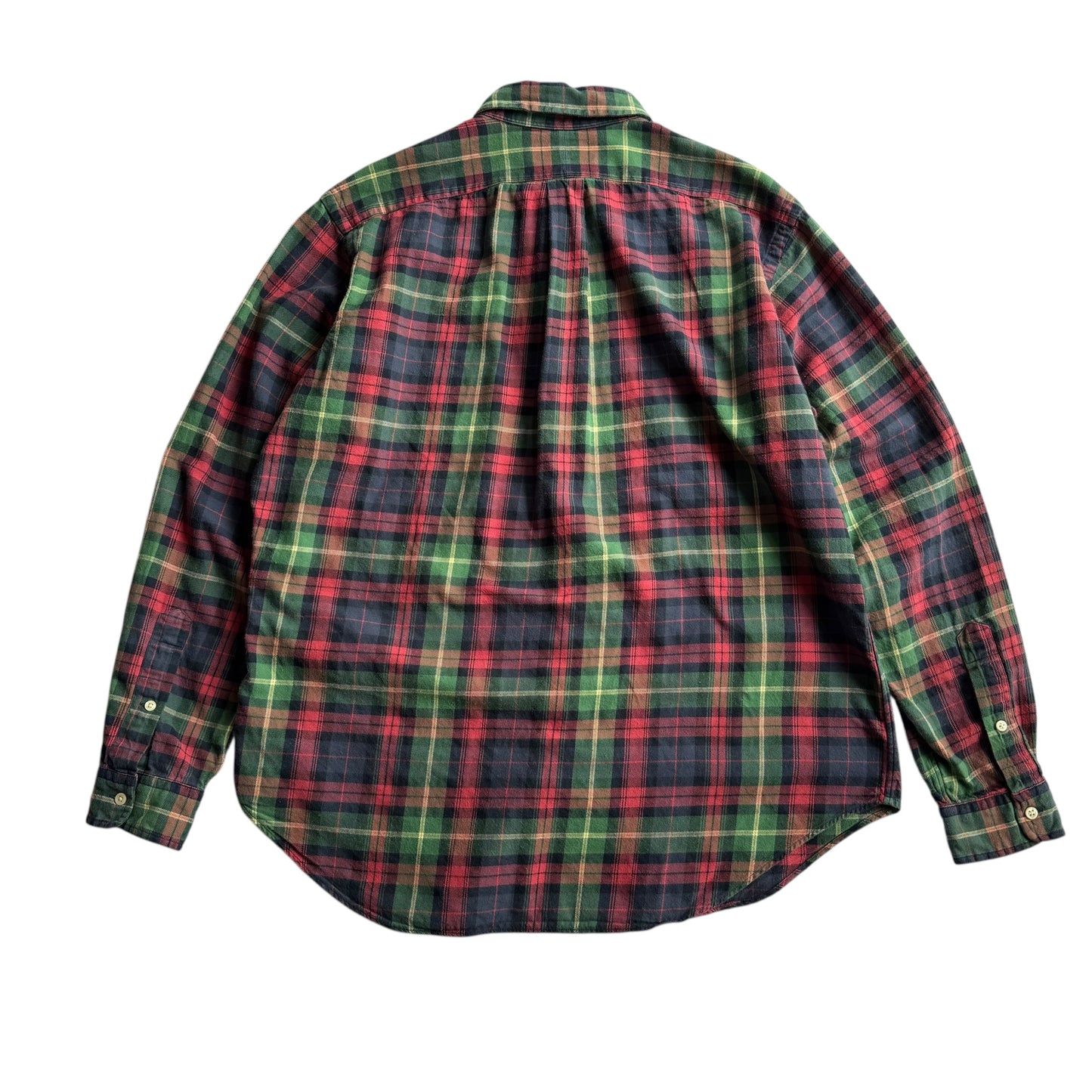【USED】Ralph Lauren L/SL Check BD Shirt