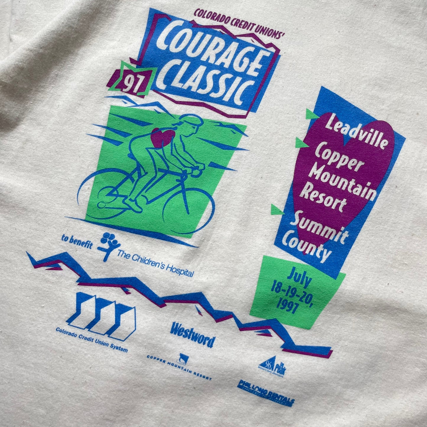 Courage Classic 1997 S/SL Tee Made in USA