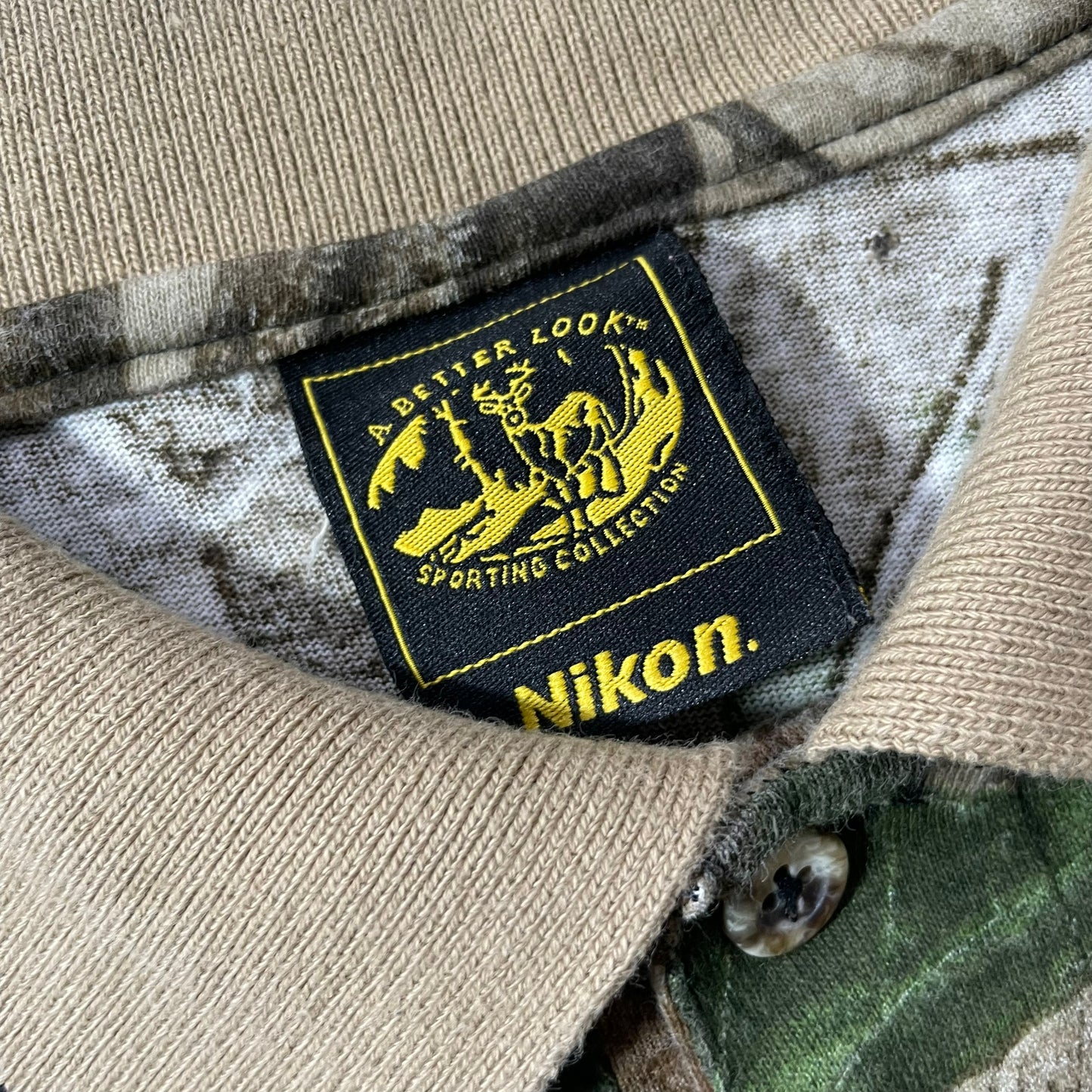 Nikon Realtree Camo Polo Shirt