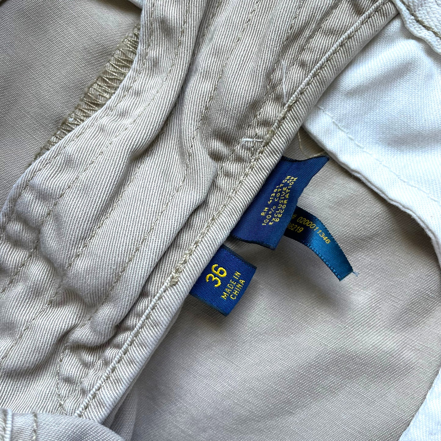 POLO RALPH LAUREN COTTON CHINO SHORTS