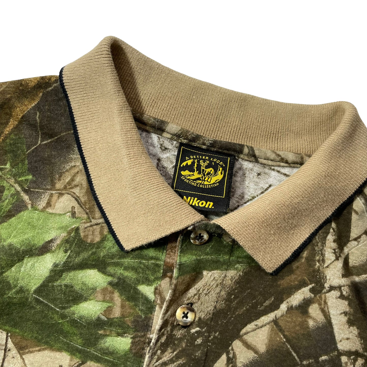Nikon Realtree Camo Polo Shirt