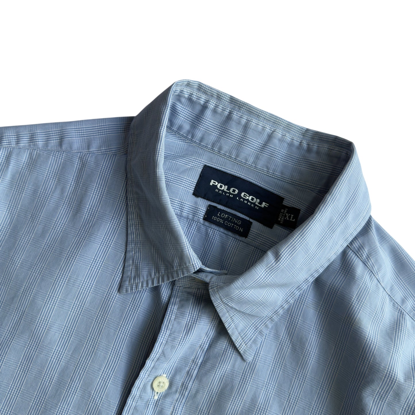 【USED】Polo Golf L/SL Check Shirt