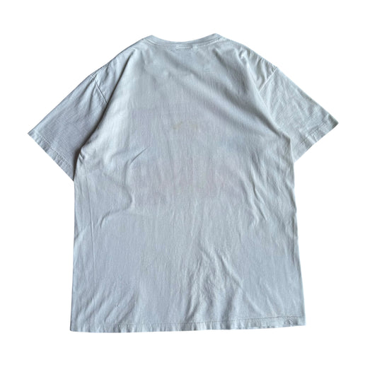 【USED】BAD BOY バッドボーイ Made in USA S/SL Tee 半袖Tシャツ 白 Lサイズ