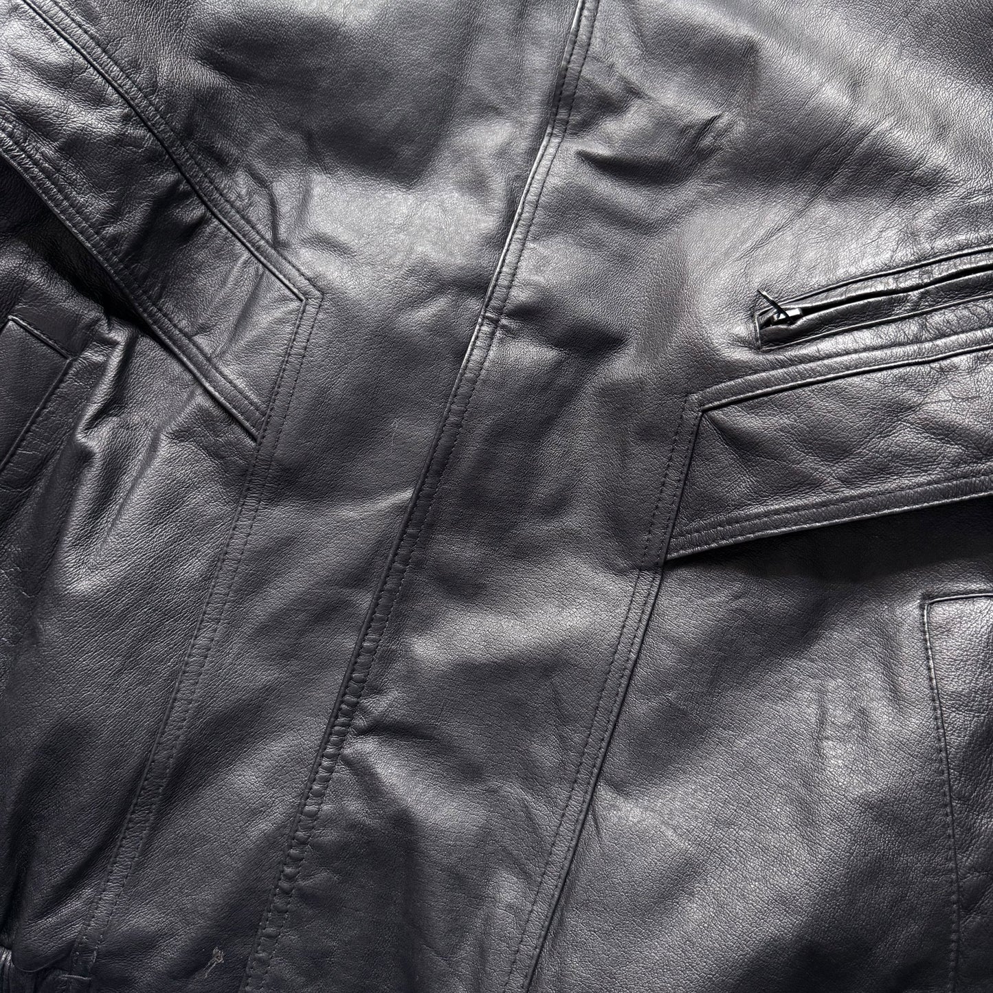 【USED】Pelle Cuir Leather Jacket "Made in Canada"