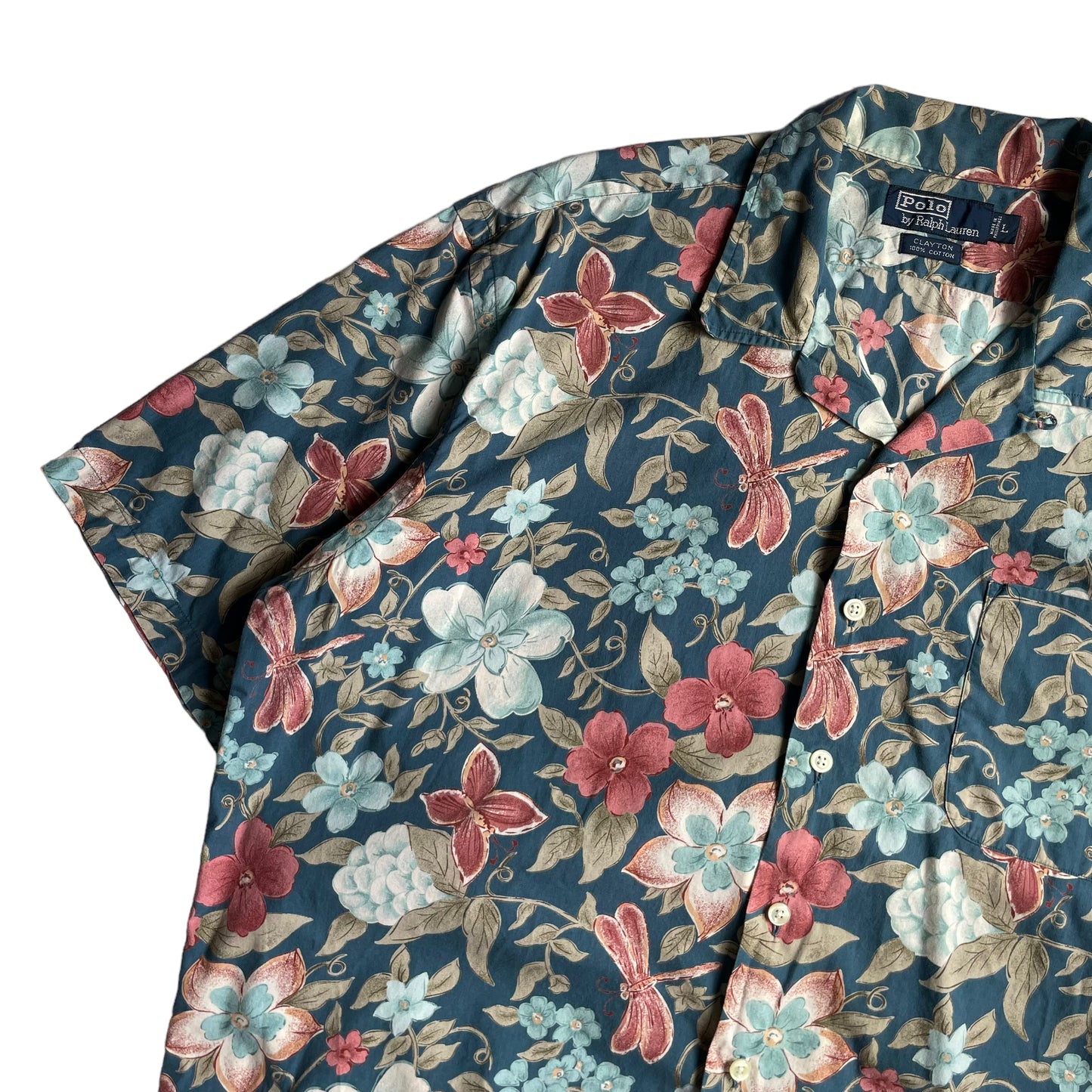 Polo by Ralph Lauren Open Collar Shirt "Clayton”