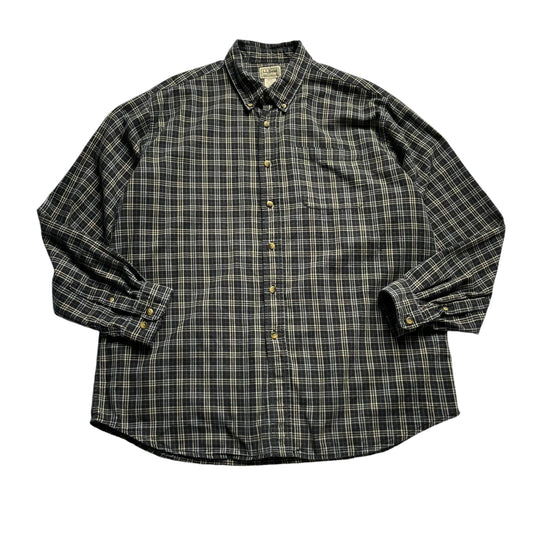 L.L. Bean Cotton Check L/SL BD Shirt