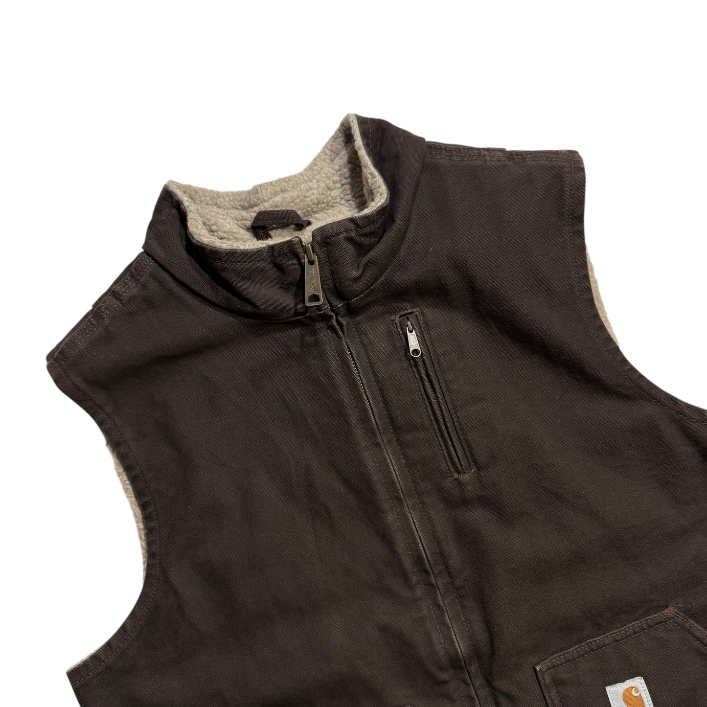 【USED】Carhartt Boa Liner Duck Vest