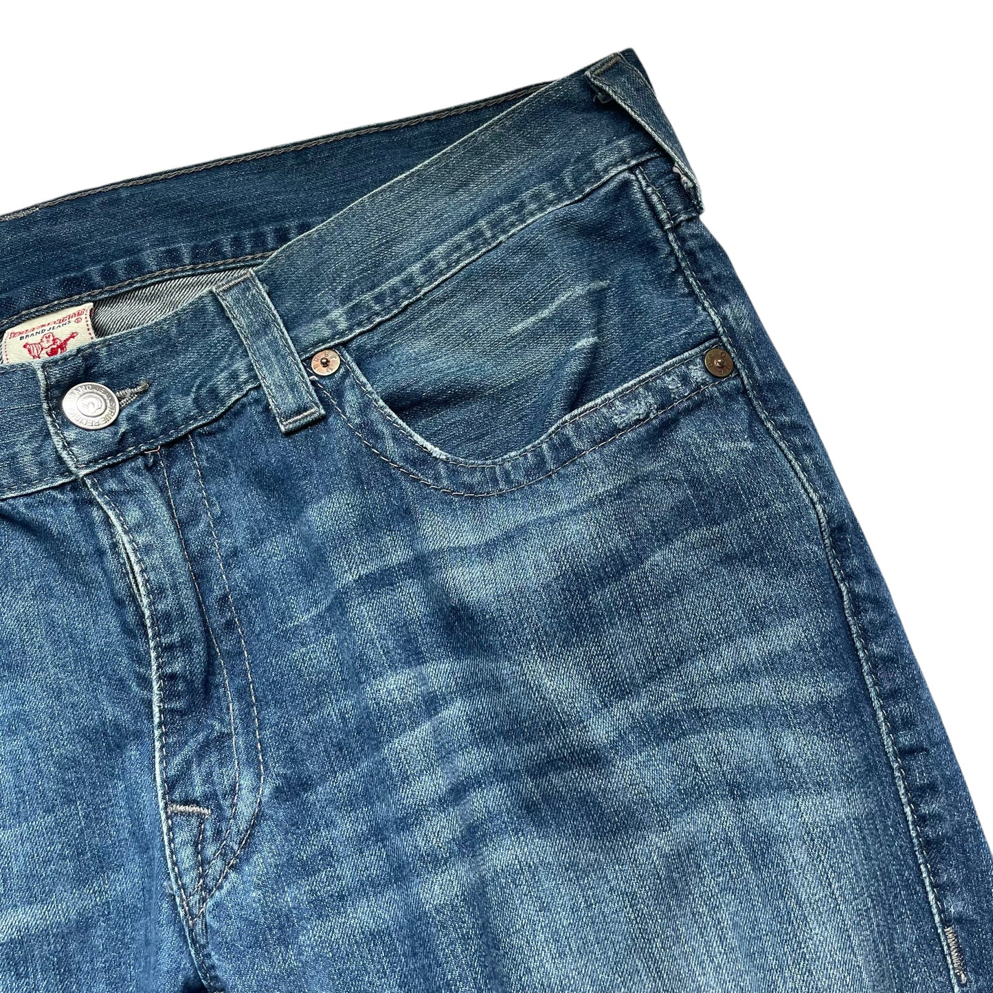 True Religion Straight Fit Jeans Made in USA