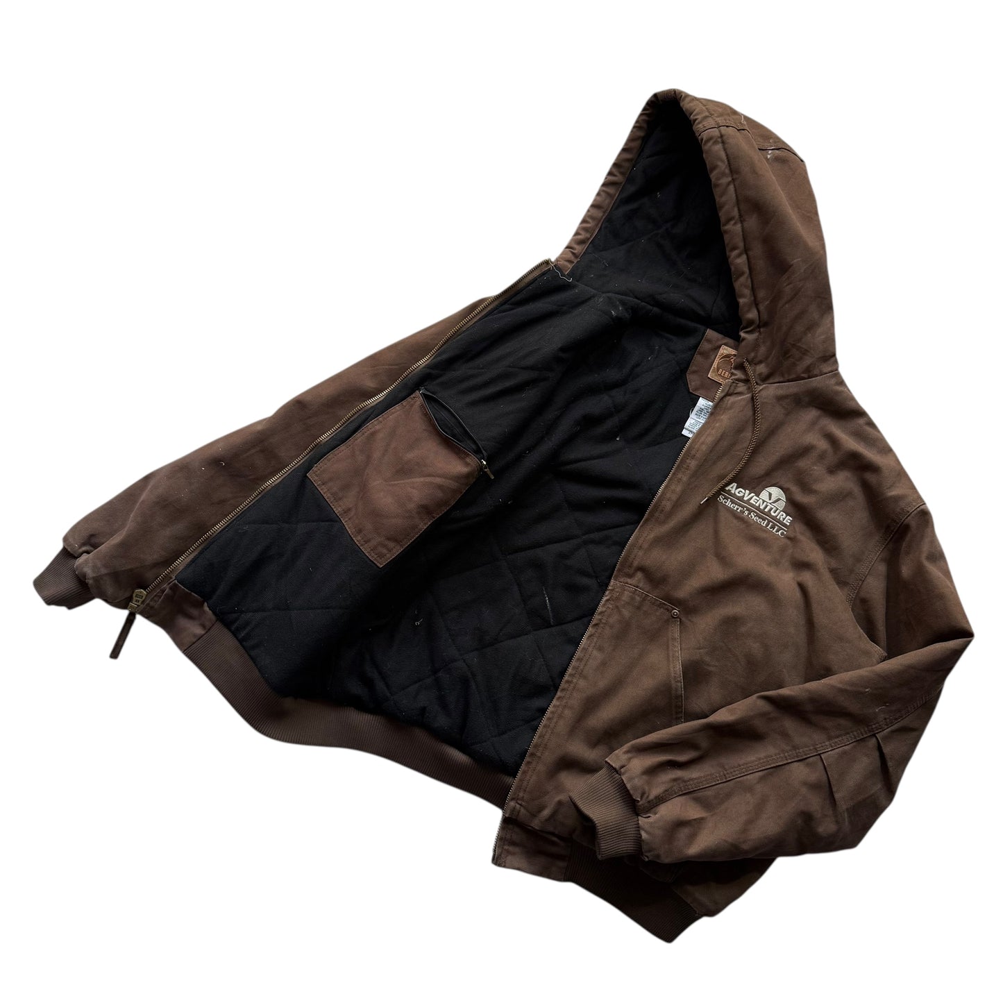 【USED】Berne Hooded Duck Canvas Jacket