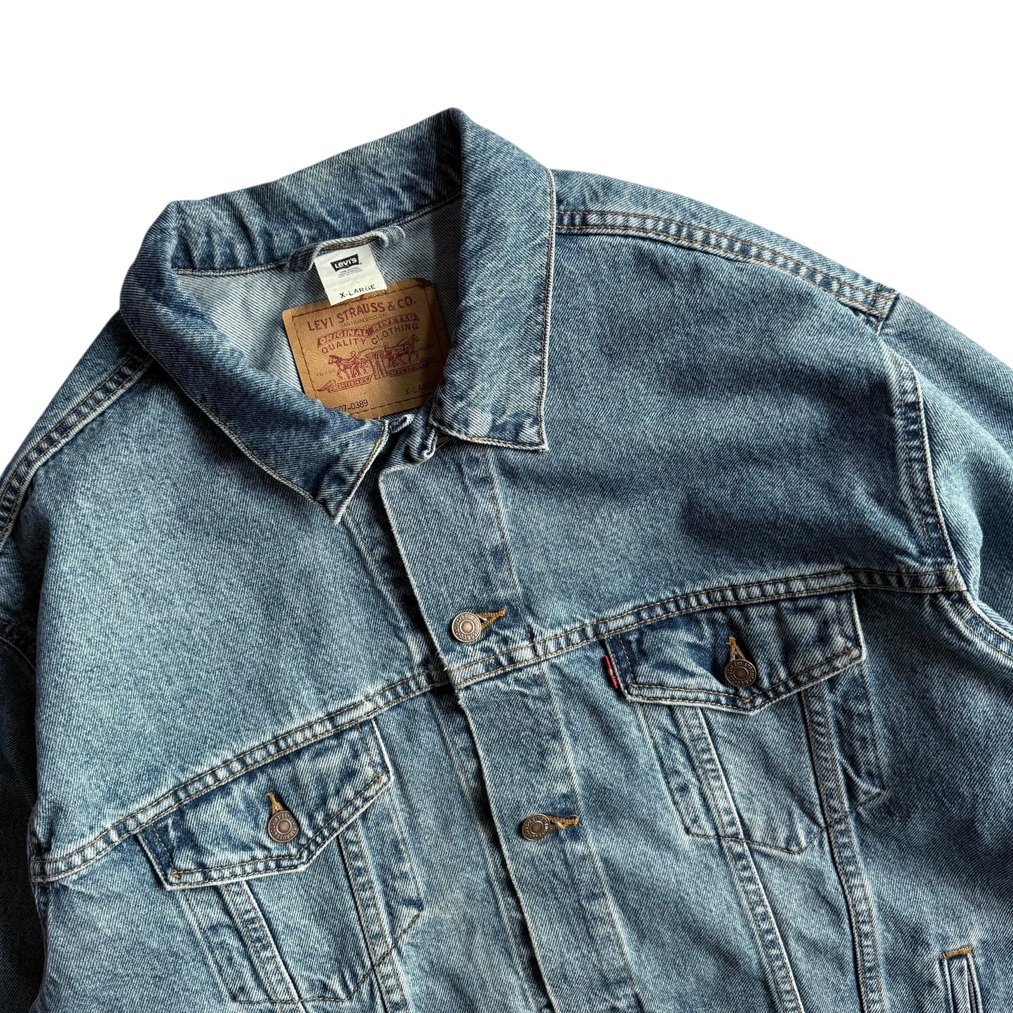 【USED】Levi's Denim Jacket 70507 Made in Mexico 1999