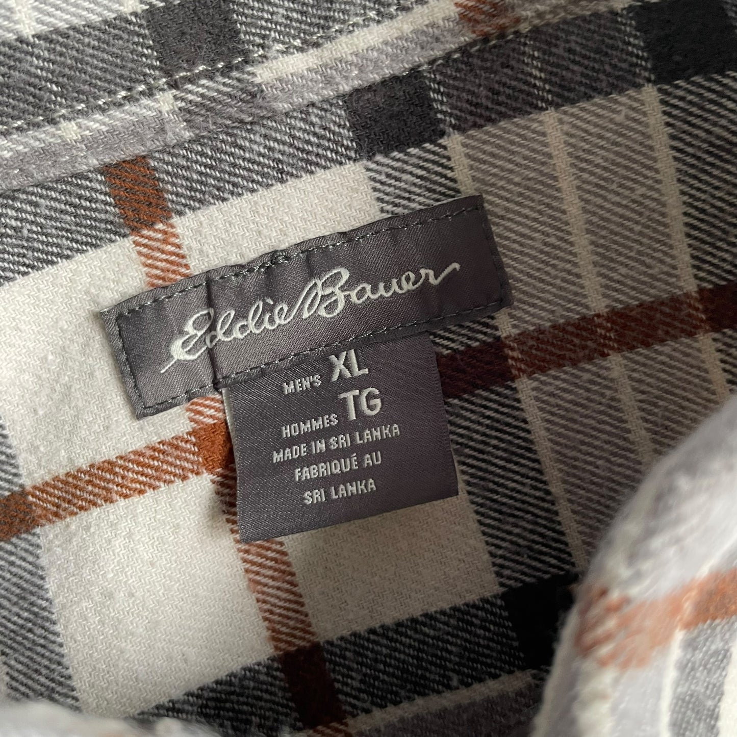Eddie Bauer Cotton Check L/SL BD Shirt