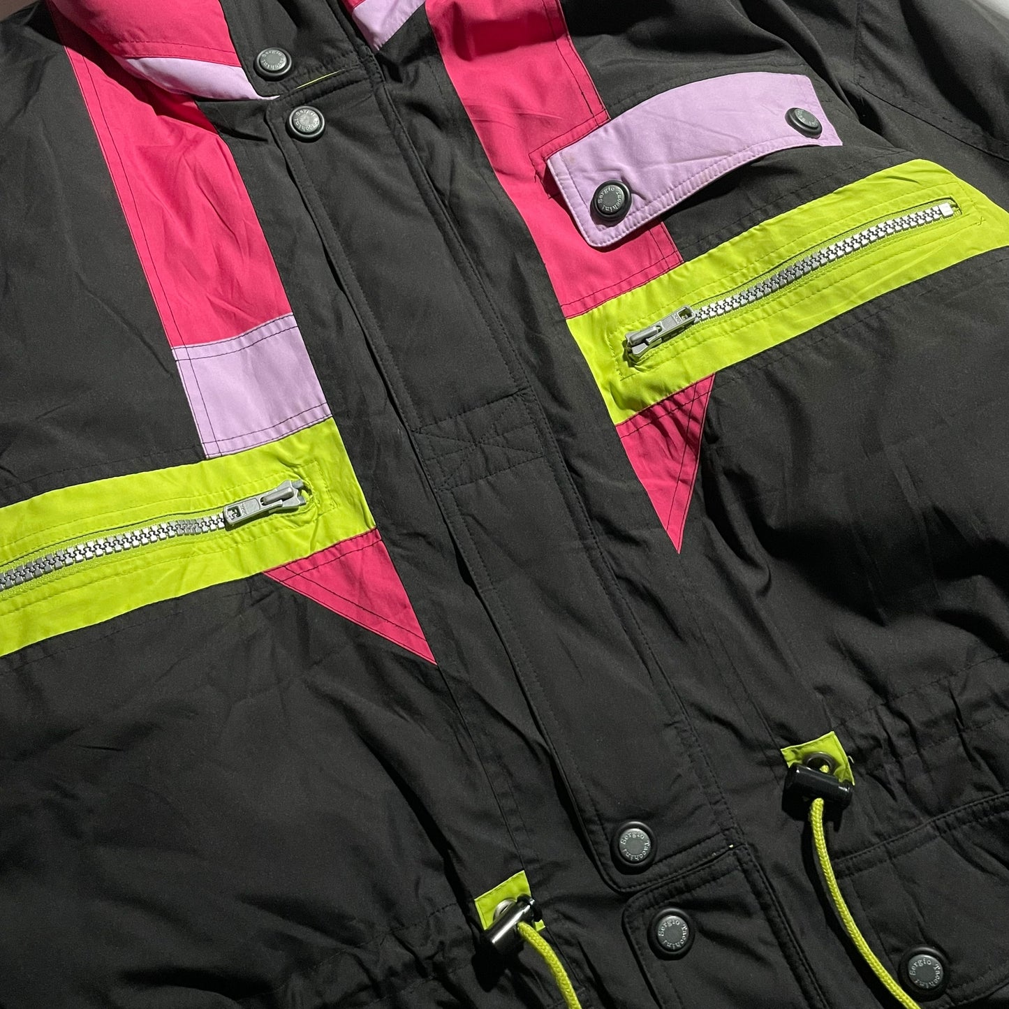 【USED】Sergio Tacchini Multicolor Ski Jacket