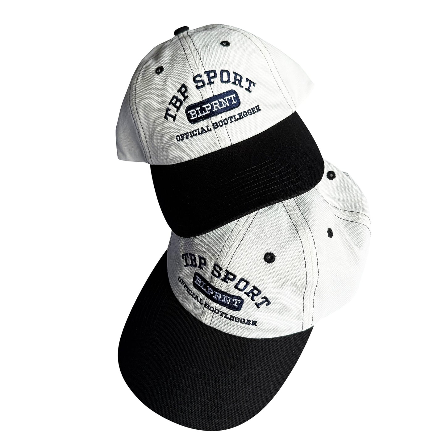 The Blueprint™︎ Leather Strap Canvas Baseball Cap