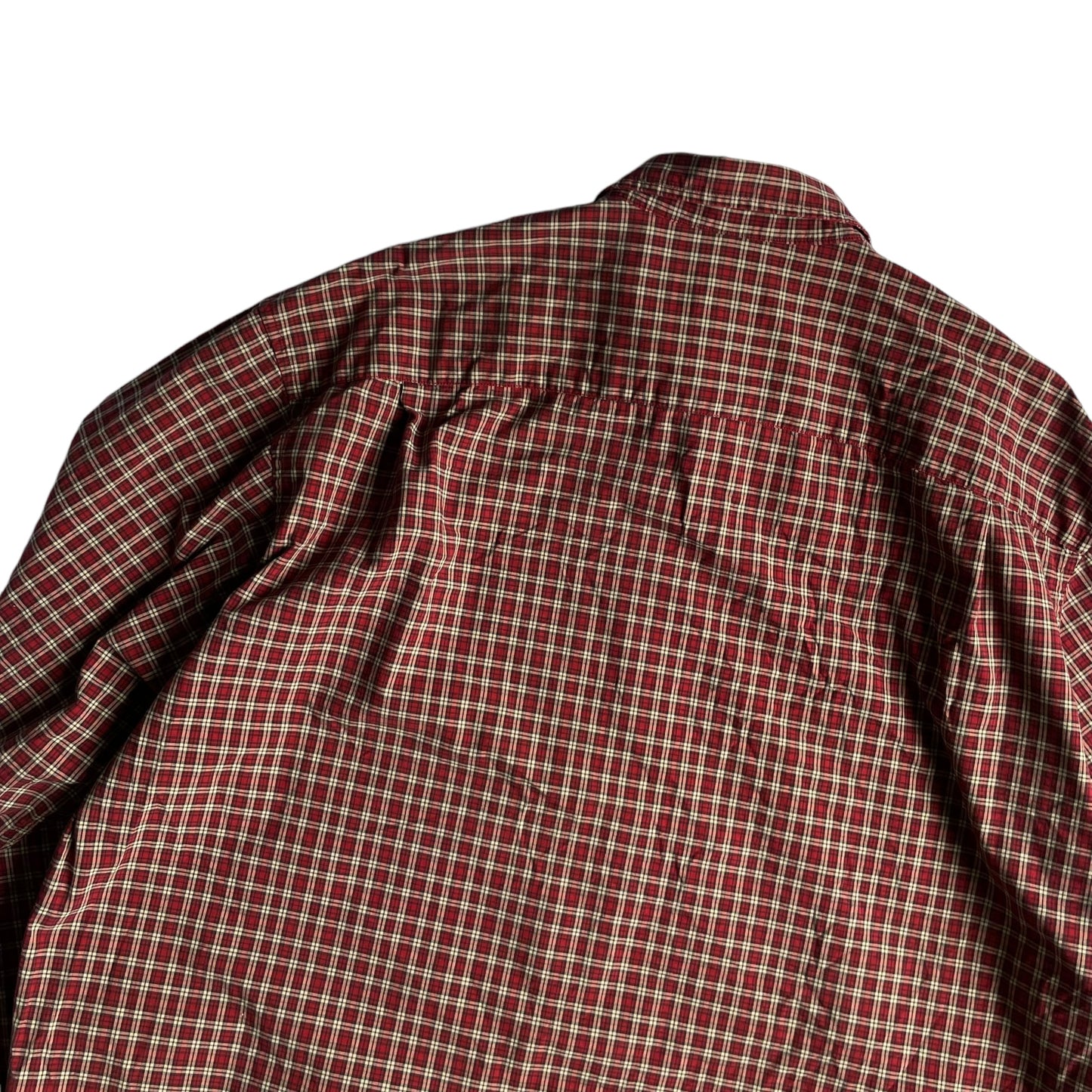 Eddie Bauer Check L/SL Cotton BD Shirt