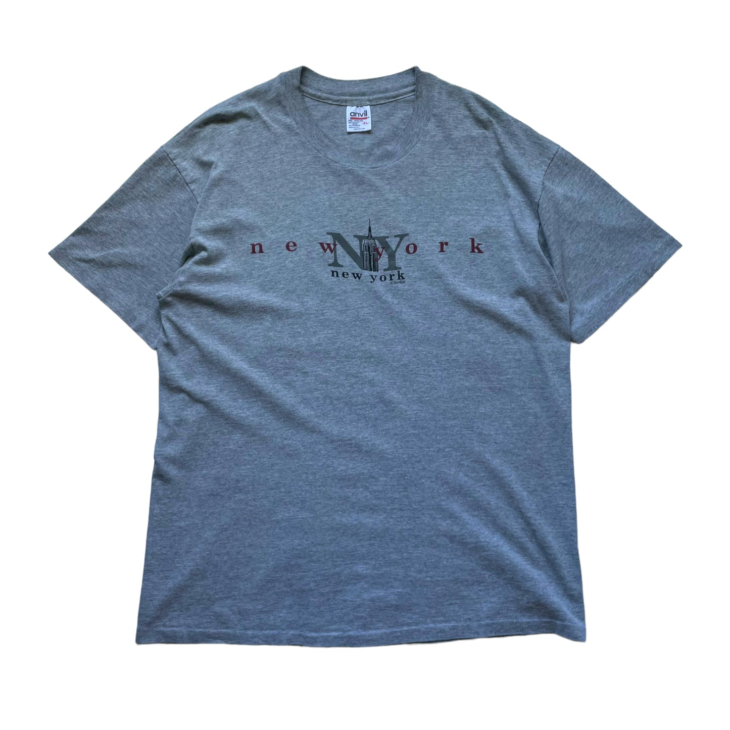 Made in USA Anvil New York Souvenir S/SL Tee