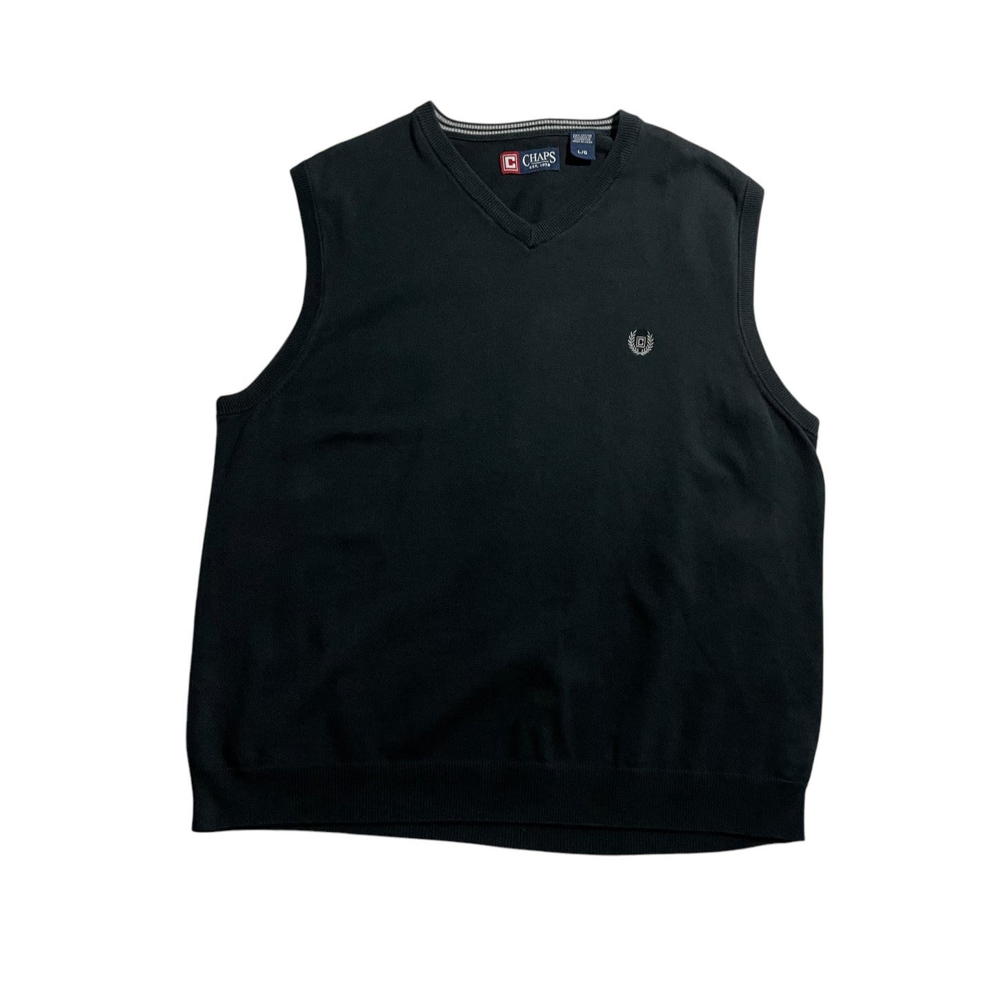 【USED】Chaps V-Neck  Knit Vest