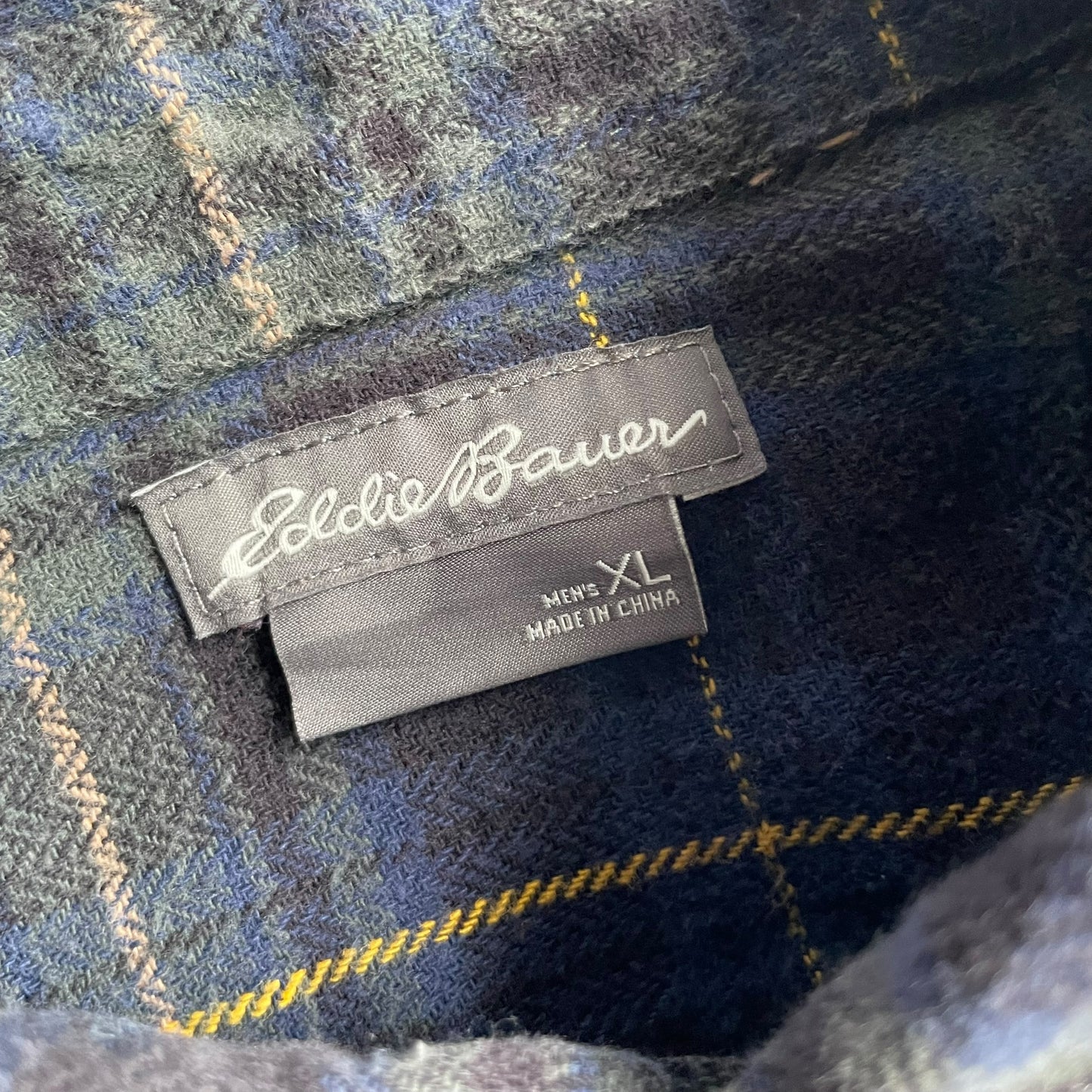 Eddie Bauer Cotton Check L/SL BD Shirt