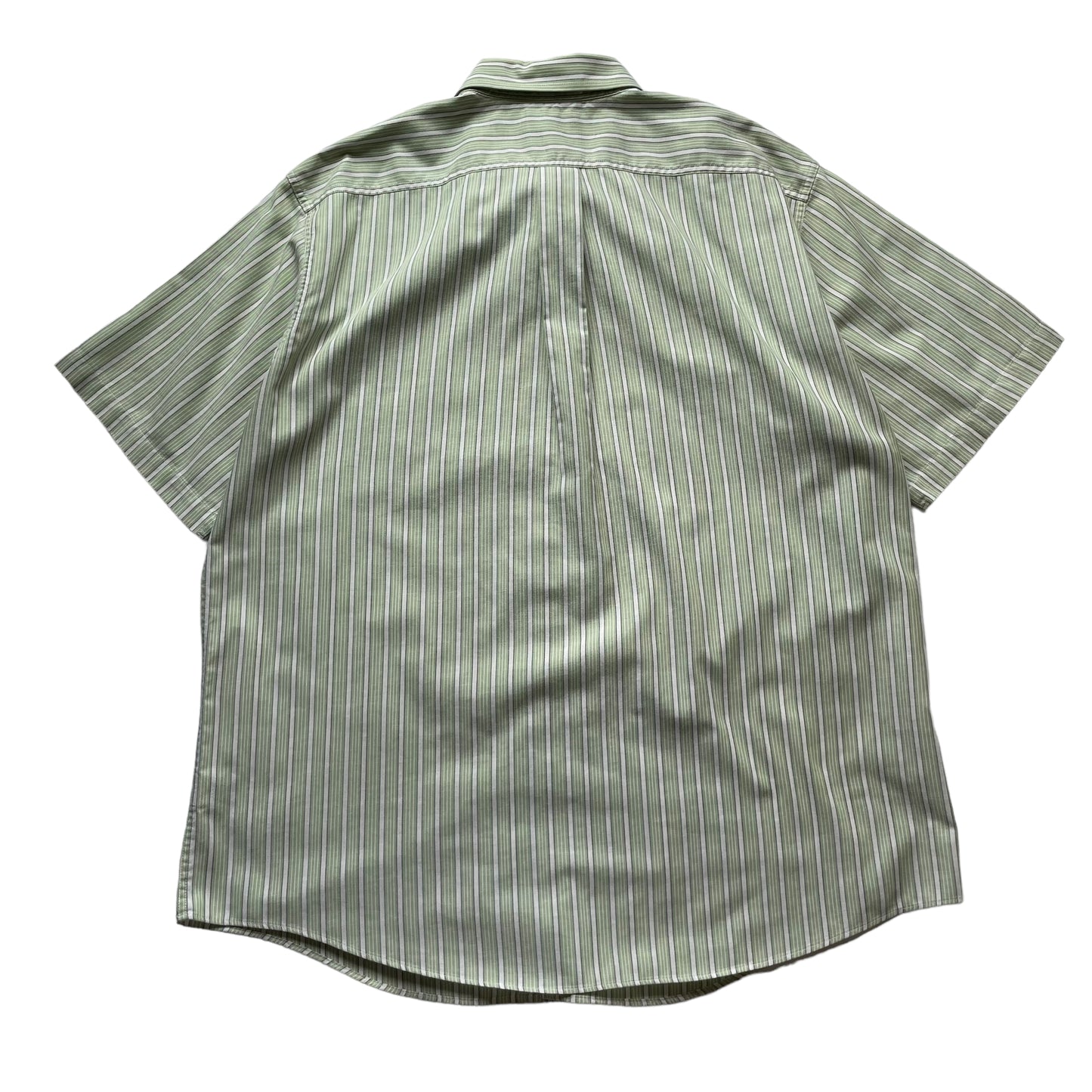 L.L. Bean Stripe BD S/SL Shirt
