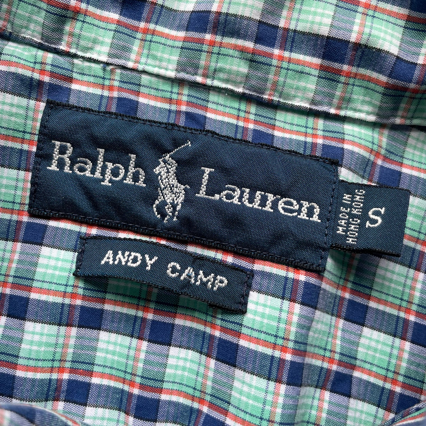 Polo by Ralph Lauren S/SL C heck BD Shirt "Andy Camp