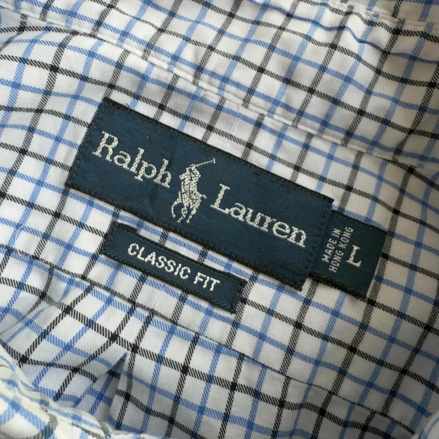 【USED】Ralph Lauren L/SL BD Check Shirt