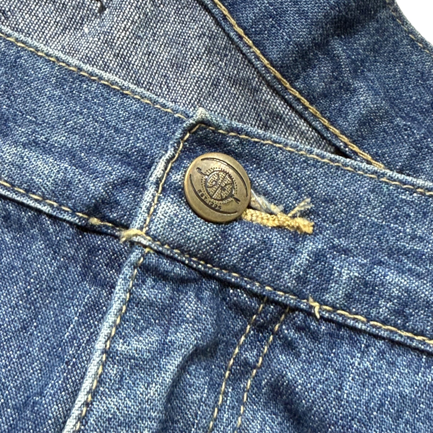 【USED】UNK NBA Logo Patch Baggy Jeans