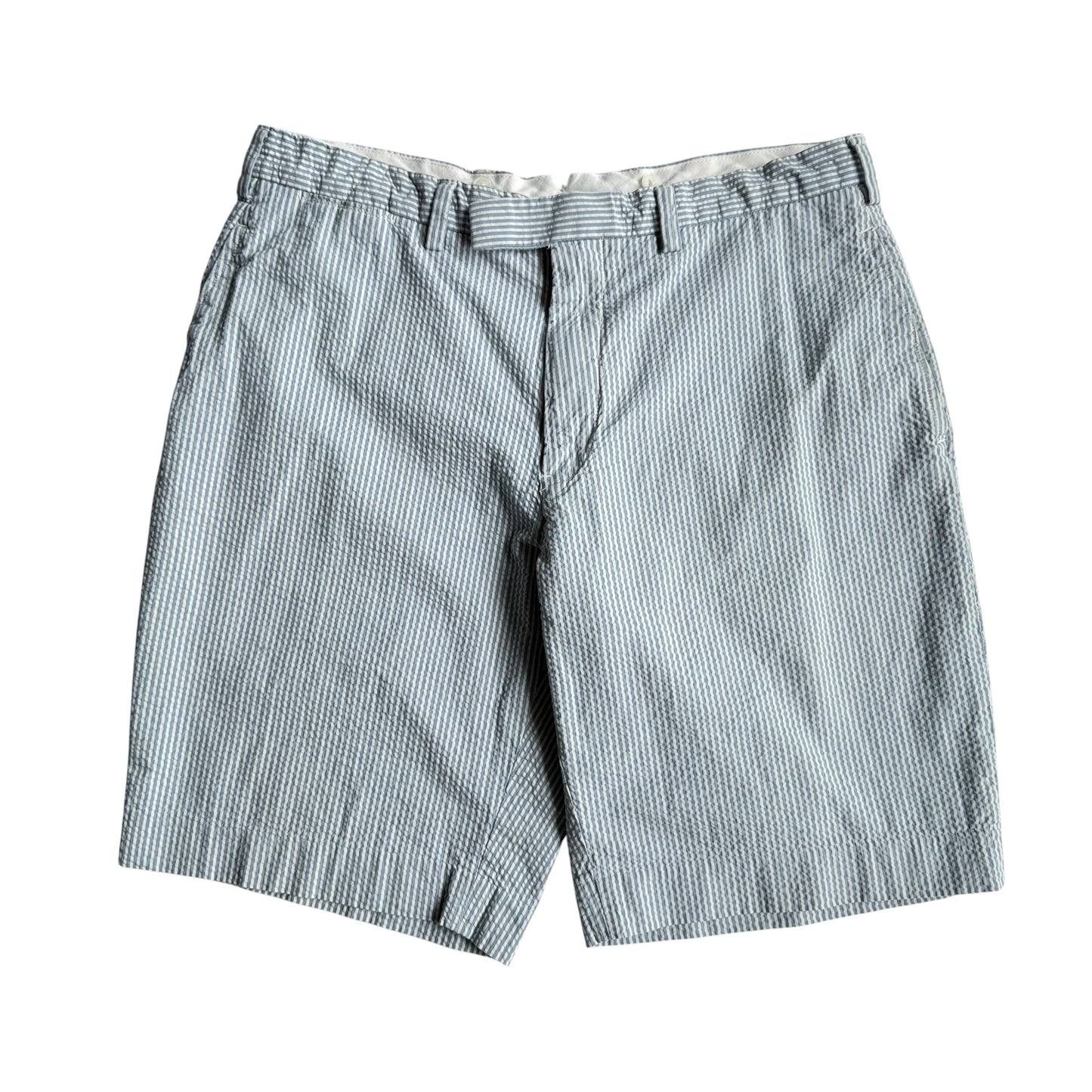 【USED】Polo Ralph Lauren ポロラルフローレン Seersucker Shorts シアサッカー ショートパンツ 36inch