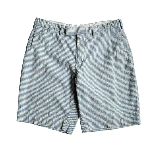 【USED】Polo Ralph Lauren ポロラルフローレン Seersucker Shorts シアサッカー ショートパンツ 36inch